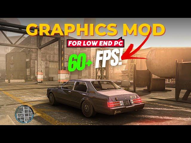 How to Install the Best Low-End Graphics Mod in GTA 4  (Realistic low end Graphics Mod)