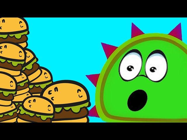 Новый Глазастик Лизун СЛИЗНЯК захватывает мир #8. New MONSTER SLIME Мульт Игра Mutant Blobs Attack 8