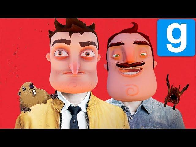 АГЕНТЫ В ТЫЛУ ВРАГА!ИГРА ПРИВЕТ СОСЕД В ГАРРИС МОДЕ!HELLO NEIGHBOR IN GARRY'S MOD!ШОУ ХРИПЛЫХ!GMOD!!