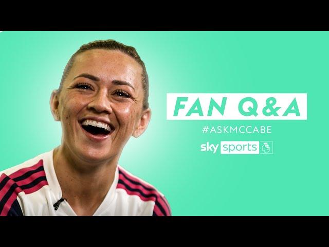 Katie McCabe reveals the BEST player she's ever played against! | Fan Q&A | #AskMcCabe