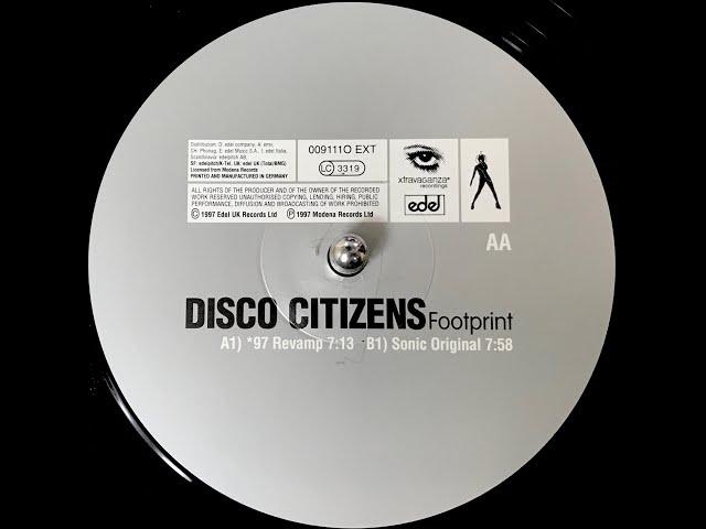 Disco Citizens - Footprint (Sonic Original) (1996)