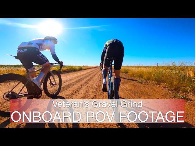 Veteran's Gravel Grind - Lead Group // POV Onboard