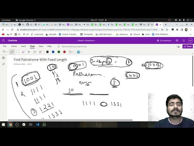 Find Palindrome With Fixed Length | Weekly Contest 286
