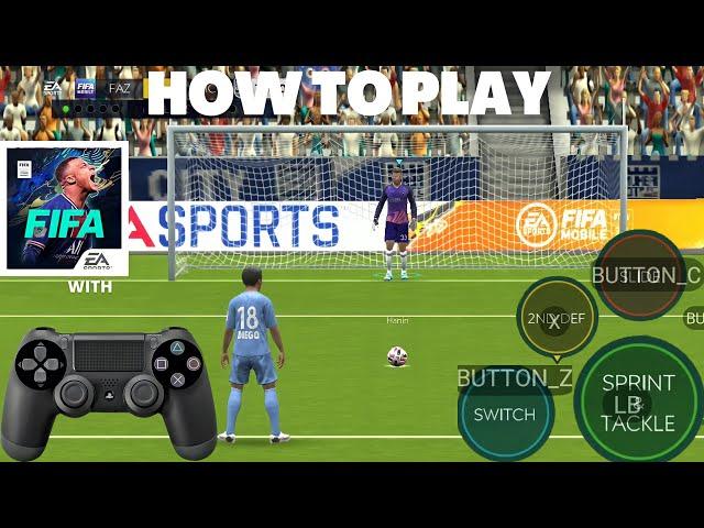 How To Play FIFA Mobile 24 With PS4 Controller (Android/iOS)