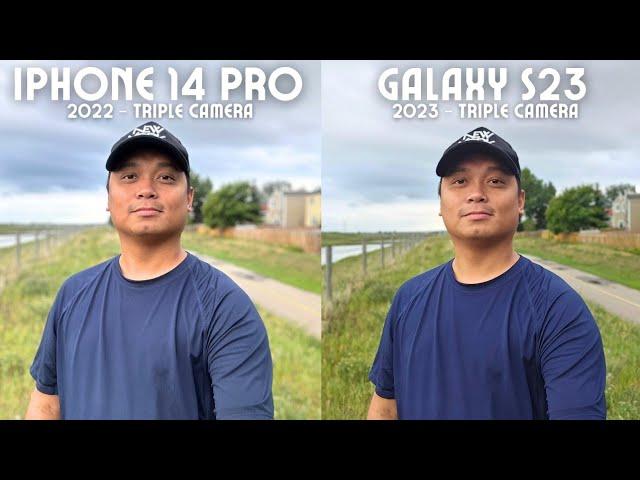 iPhone 14 Pro vs Galaxy S23 camera comparison! HEAVYWEIGHT BATTLE! 