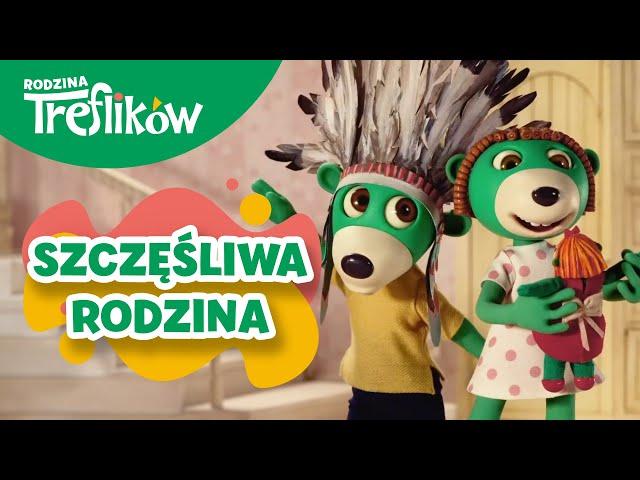 Bajki dla dzieci - RODZINA TREFLIKÓW - sezon 1 - odc. 11 - "Szczęśliwa Rodzinka"