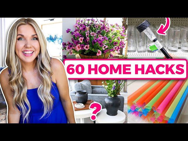 60 Home Hacks that ACTUALLY WORK!