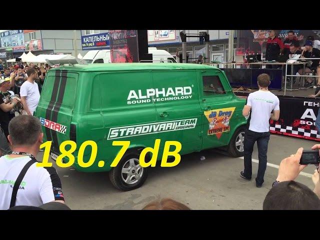 Автозвук Новый рекорд России 179.1dB побит 180.7 dB Страдивари Оригинал