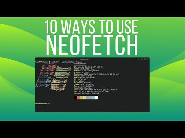 10 Ways to Use the Neofetch Command in Linux