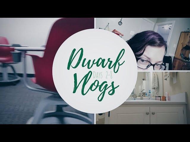 DWARF VLOGS| 3 ft. Tours and Temporary Hair Dye [CC]