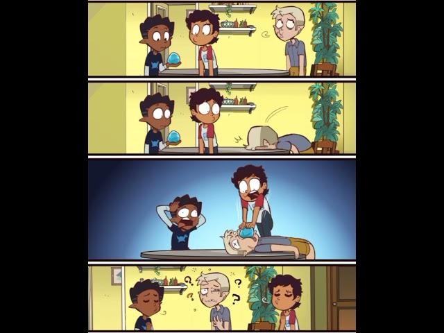 Chips and Heart🩵| The Owl House Comic #theowlhousecomic #theowlhouse #toh #hunter #gus #luz #comic