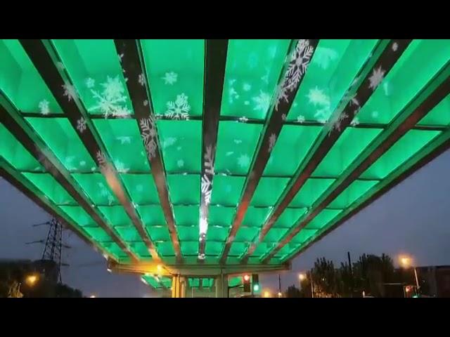 Shanghai wall washer project #wallwasher #leds