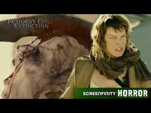 Insane Attack: Smart Zombies vs Slow Humans | Resident Evil: Extinction | Screenfinity Horror