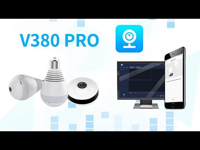 V380 pro WiFi Camera App and PC Setup Simple Tutorial