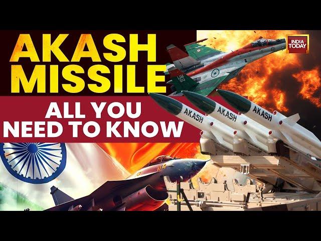 Akash Missile System: All you Need To Know | Indian Missile Shoots Down Pakistani F-16 | India Today