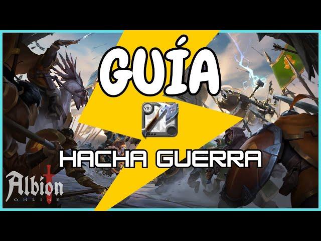 ️La Mejor Build PVE y PVP para Hacha de Guerra en Albion Online️