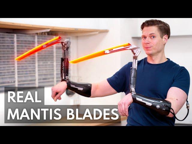 I Built Motorized Mantis Blades (Cyberpunk 2077)