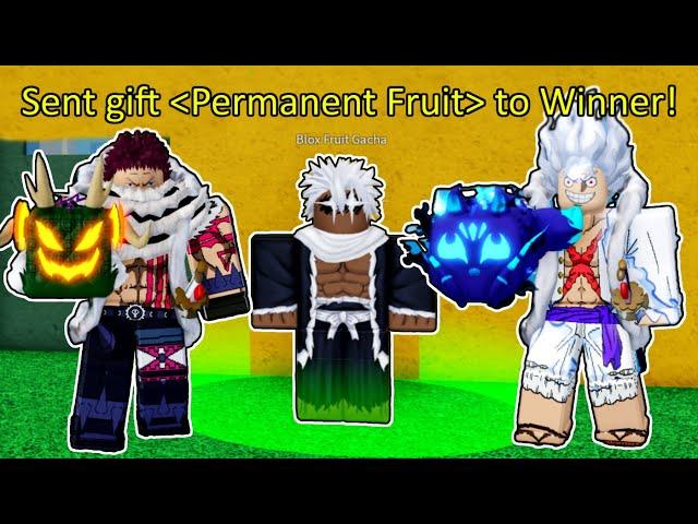 EVERY Fruit You Spin, You Get PERMANENT.. (Blox Fruits)