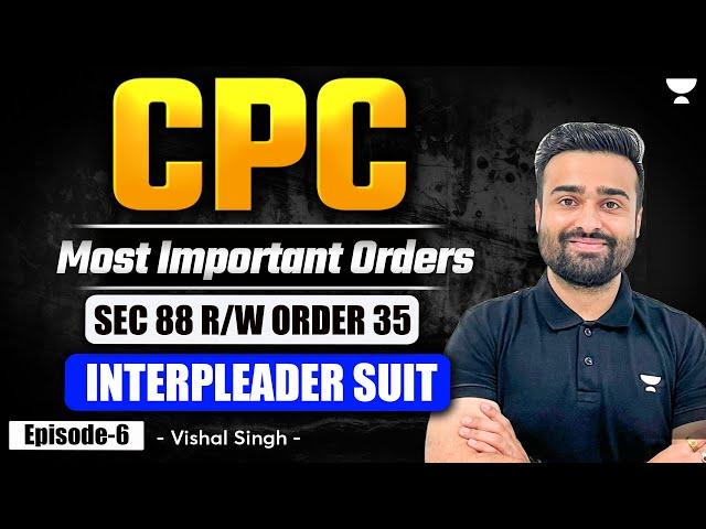 Section 88 r/w Order 35 CPC - Interpleader Suit | Code of Civil Procedure | Vishal Singh