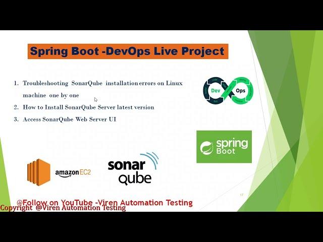 Spring Boot Live DevOps Project - Setup SonarQube Server on AWS Linux OS |Troubleshoot Sonar Issues