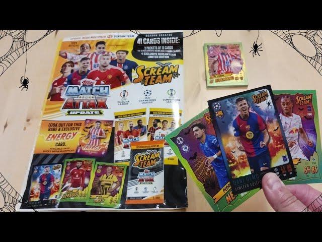 EXCLUSIVE SCREAM TEAM CARD'S | MATCH ATTAX 2024|2025 UPDATE MEGA MULTIPACK OPENING