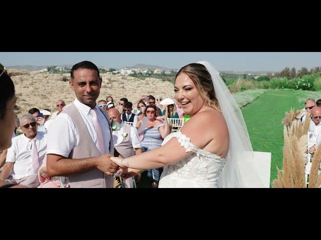 LAUREN & ANDREAS Wedding Feature Film | Alassos Venue, Paphos Cyprus 4K