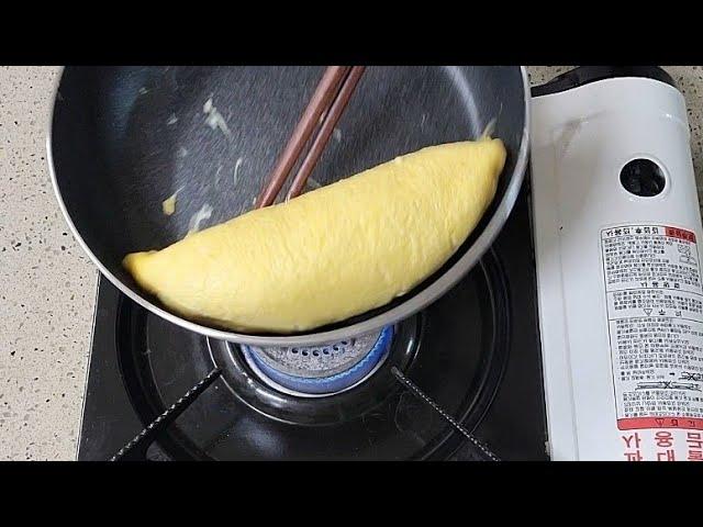 오믈렛 쉽게 만드는 법!! How to make an omelet easily!!