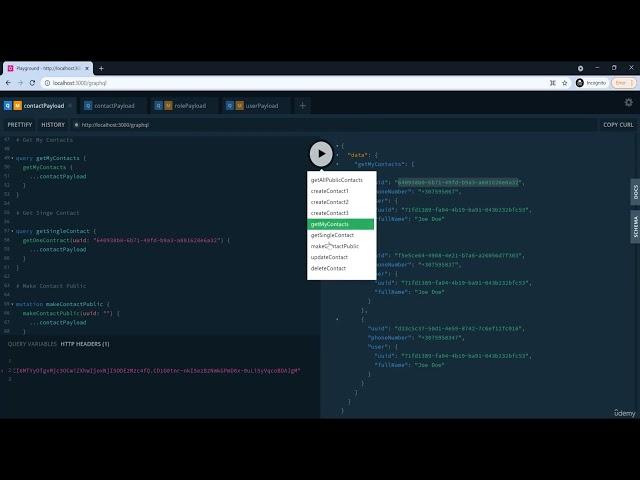 Demo - How to build GraphQL APIs with Nest.js (Node.js Framework)