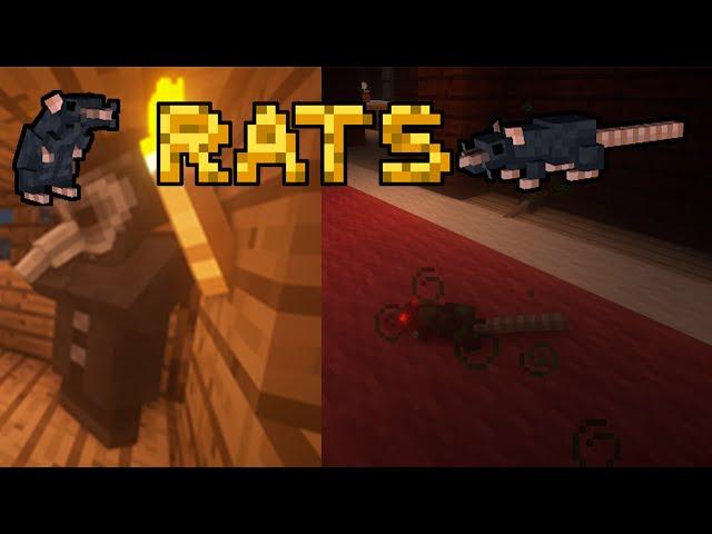 ПОЛНЫЙ ОБЗОР МОДА RATS И АДДОН RATLANTIIS