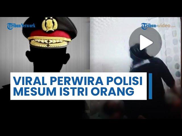 Viral! Perwira Polisi di Maros Terciduk Video Mesum dengan Istri Orang, Kini Ditahan Polda Sulsel