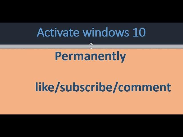 How to activate windows 10 for free by techno educom
