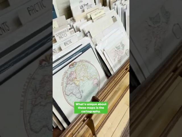 You can find historic maps in Toronto's Alexandre's antiques, books, and maps