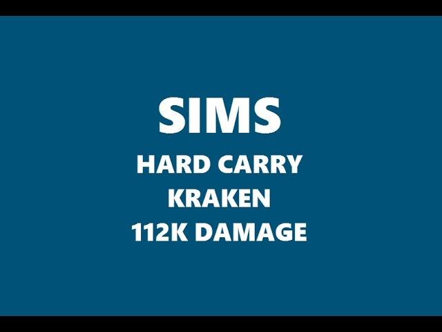 World of Warships - Sims Hard Carry with Kraken