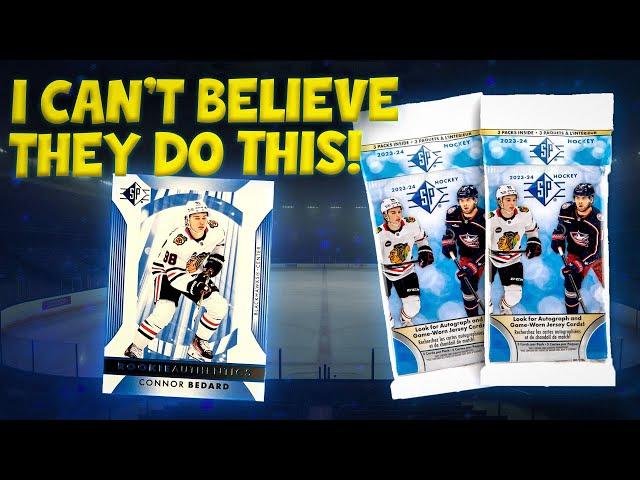 CRAZY BUY! Opening 23-24 SP Authentic Hockey Retail Hangers