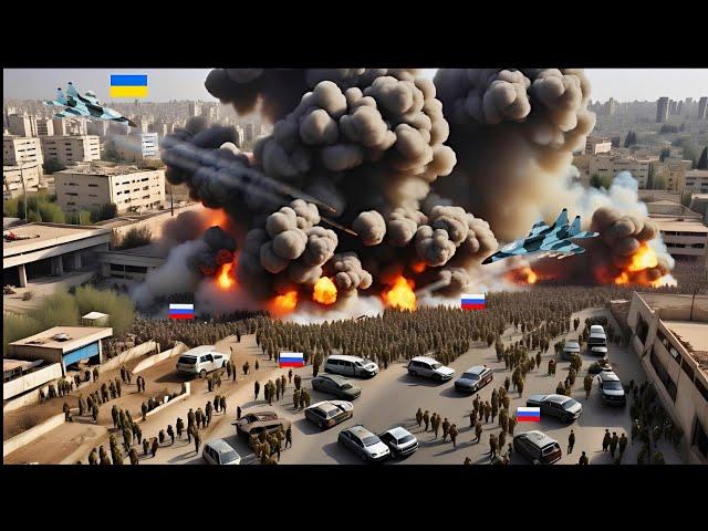 CRAZY AIR STRIKE FROM UKRAINE! 30 Russian military weapons production centers destroyed