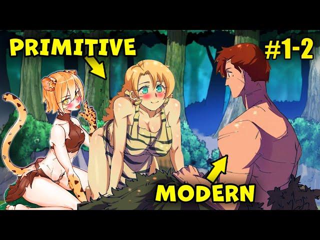 He got into the Stone Age and Conquered a Primitive Tribe using Food and Technology! - Manhwa Recap