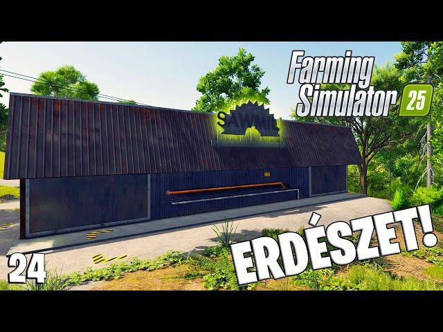 FARMING SIMULATOR 25 LIVE #24 - Irány az erdő! Kell a fa!