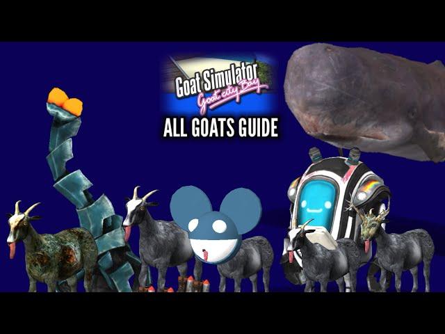 Goat Simulator Mobile (Paid) | All Goat City Bay Goats Guide