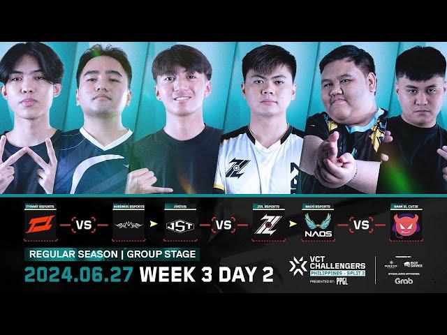 [EN] 2024 VALORANT Challengers PH - Split 2 - Week 3 Day 2