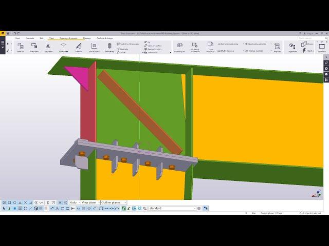 How to apply PEB Tools in Pre - Engineered Building System | Tekla Structures