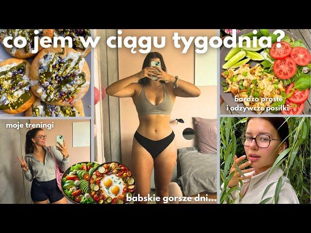 CO JEM ŻEBY BYĆ HOT&HEALTHY  odżywcze posiłki, treningi, babskie dni i urodziny  weekly vlog