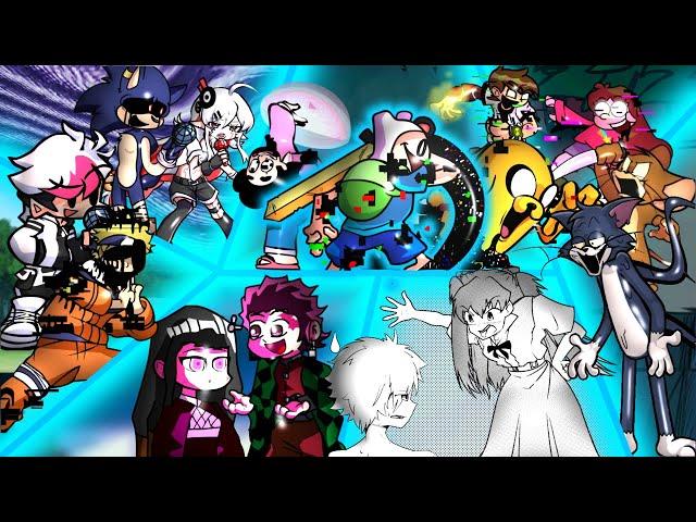 Quiet But Everyone Sings It(FNF Different Characters Sing Quiet) [240 FPS]