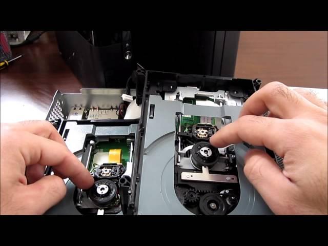 Xbox 360 repair disk drive Tray stack/Not Reading Disk- Advanced User