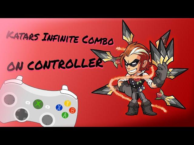 How to do the Katar Infinite combo on the Controller || Brawlhalla