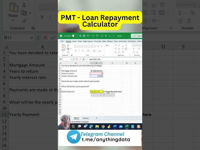 PMT   Loan Repayment Calculator