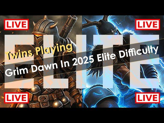 Twins Playing Grim Dawn In 2025 (Elite Difficulty)