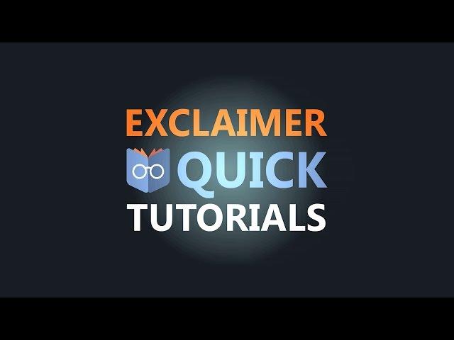 Exclaimer Cloud: Using Graphics - Add Hyperlinks and Alt Text to Graphics