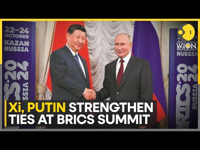 BRICS Summit 2024: Xi & Putin Meet In Kazan, Reaffirming China-Russia Strategic Partnership | WION