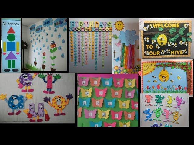 17 beautiful ideas for class room and school wall decoration