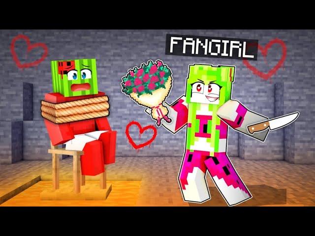 Melon Has A CRAZY FAN GIRL In Minecraft!